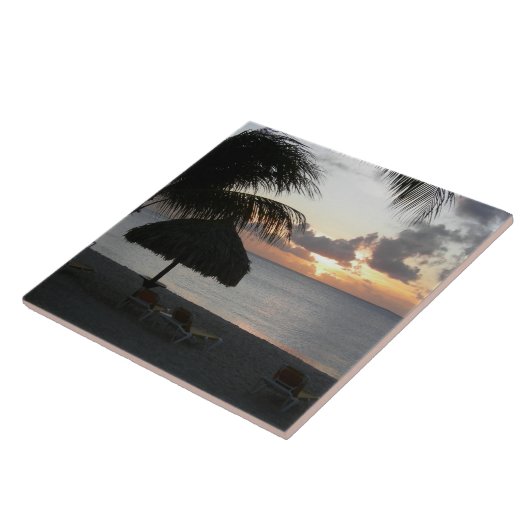 Bonaire Sunset Keramik Tile Fliese (Seite)