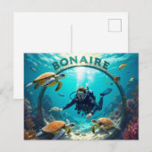 Bonaire Urlaub Postkarte (Vorne/Hinten)