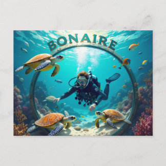 bonaire vacation Postcard Postkarte