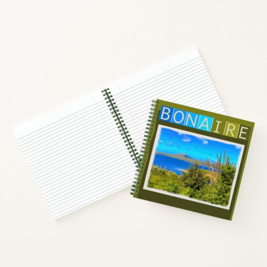 Bonaire Watercolor Notizblock (Innenseite)