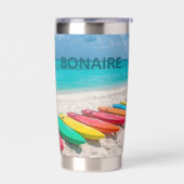 Bonaire Windsurferparadies Thermobecher (Links)