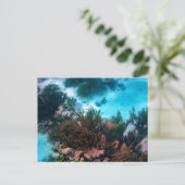 Bonairean Reef Custom Postkarte (Stehend Vorderseite)
