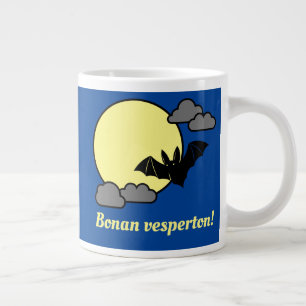 Bonan vesperton! Jumbo-Tasse