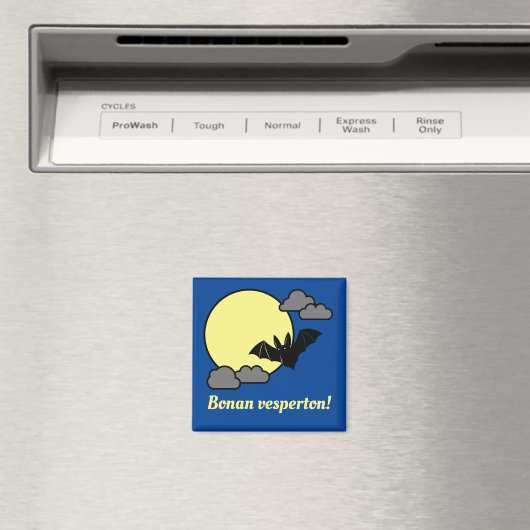 Bonan vesperton! magnet (In Situ (Geschirrspüler))