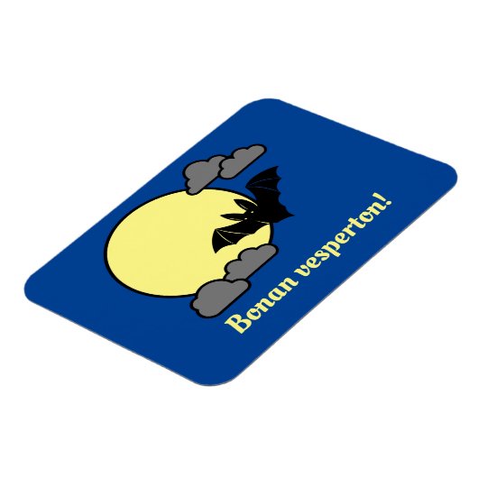 Bonan vesperton! magnet (Linke Seite)