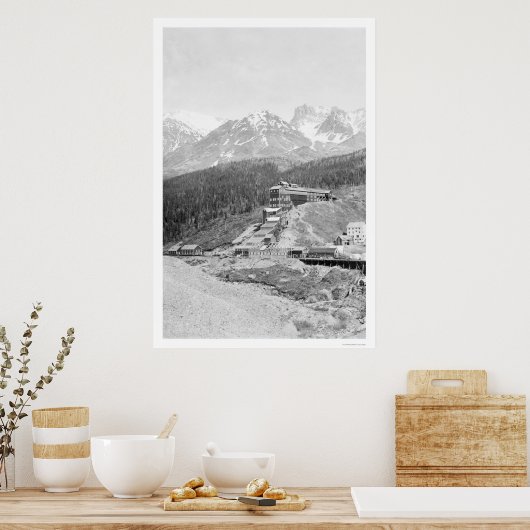 Bonanza Copper Mine Alaska 1916 Poster (Küche)