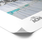 Bonanza über Grönland Poster (Ecke)