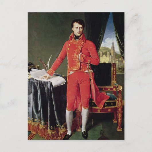 Bonaparte als erster Konsul, 1804 Postkarte (Vorderseite)