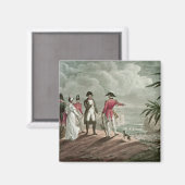 Bonaparte auf St. Helena Magnet (Vorderseite/Rückseite)