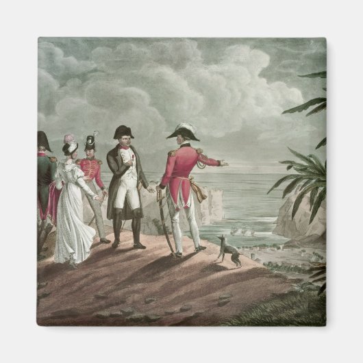 Bonaparte auf St. Helena Magnet (Vorne)