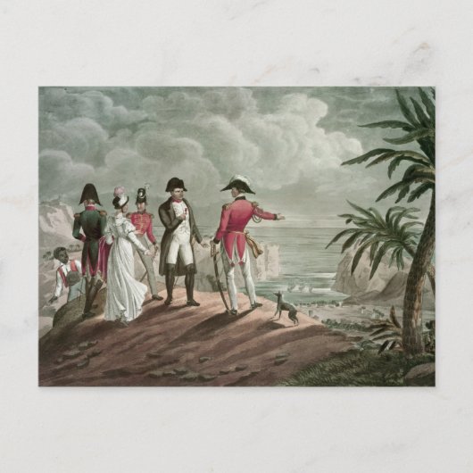 Bonaparte auf St. Helena Postkarte (Vorderseite)