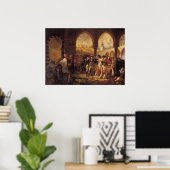 Bonaparte in Jaffa Poster (Heimbüro)