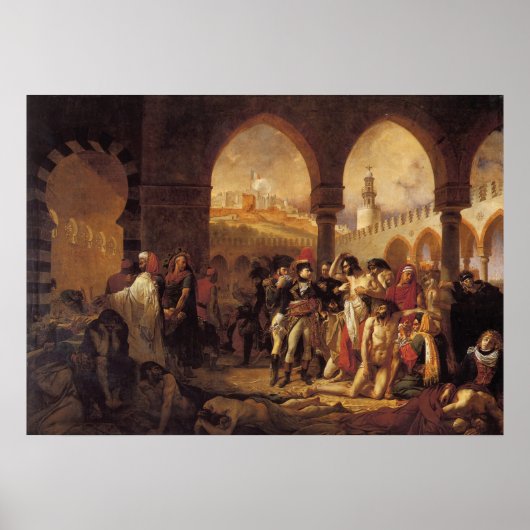 Bonaparte in Jaffa Poster (Vorne)