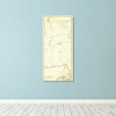 Bonaparte Route von Elba nach Paris Leinwanddruck (Insitu (Holzboden))