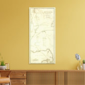 Bonaparte Route von Elba nach Paris Leinwanddruck (Insitu (Wohnzimmer))