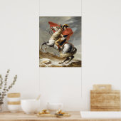 Bonaparte Über die Alpen Poster (Küche)