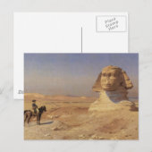 Bonaparte vor der Sphinx Postkarte (Vorne/Hinten)