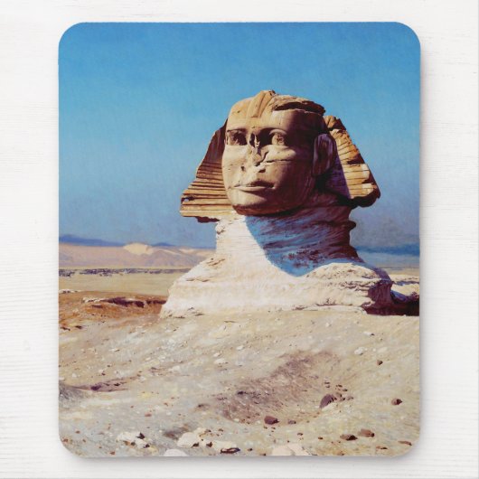 Bonaparte vor der Sphinx von Jean-Leon Gerome Mousepad (Vorne)