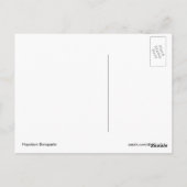 Bonaparte vor Moskau Postkarte (Rückseite)