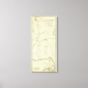 Bonapartes Weg von Elba nach Paris Leinwanddruck