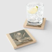 Bonapartian Gull von Audubons Vögeln von Amerika Steinuntersetzer (Seitenansicht)