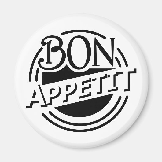 Bonappetit-Design Magnet (Vorne)