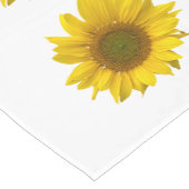 Bonappetitsonnenblume-Tabellenläufer Kurzer Tischläufer (Ecke)