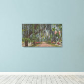 Bonaventure Friedhof der 1920er, Savannah GEORGIA Leinwanddruck (Insitu (Holzboden))