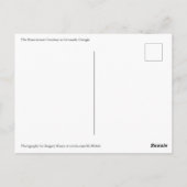 Bonaventure Friedhof, Savannah GA Postkarte (Rückseite)