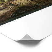 Bonaventure Friedhof, Savannah, Georgia ca. 1901 Poster (Ecke)