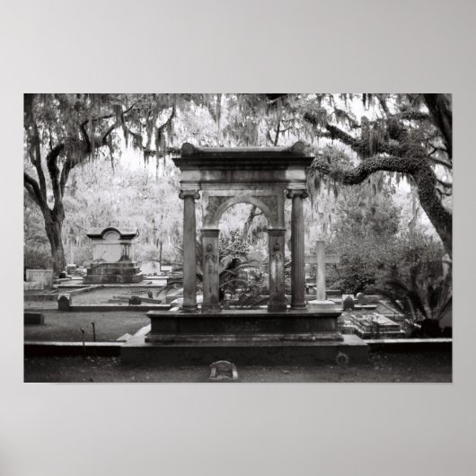 Bonaventure Friedhof Savannah Poster (Vorne)
