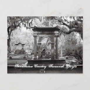 Bonaventure Friedhof Savannah Postkarte