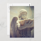 Bonaventure Girl mit Muschel Postkarte (Vorne/Hinten)
