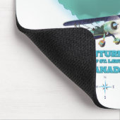 Bonaventure Island Kanada Karte Mousepad (Ecke)