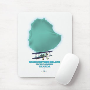 Bonaventure Island Kanada Karte Mousepad