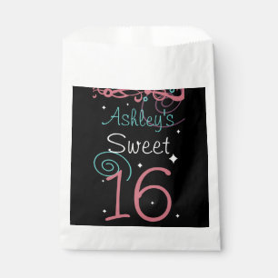 Bonbon 16 Geburtstags-Party Geschenktütchen
