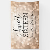 Bonbon 16 Geburtstags-willkommene Banner (Vertikal)