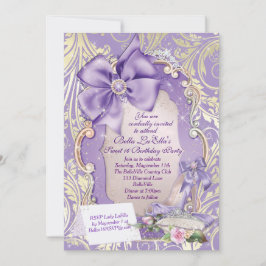 Bonbon 16 Quinceanera Party Einladungen