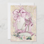 Bonbon 16 Quinceanera Party Einladungen (Rückseite)