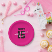 Bonbon 16 sechzehn pappteller (Party)