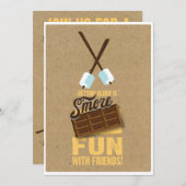 Bonbon-50. Geburtstags-Feuer-Einladungen Einladung (Vorne/Hinten)