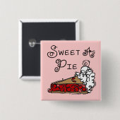 Bonbon als Torte Button (Vorne & Hinten)