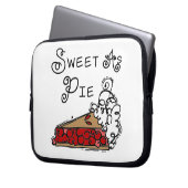 Bonbon als Torte Laptopschutzhülle (Vorderseite Links)