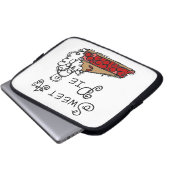 Bonbon als Torte Laptopschutzhülle (Vorne Knopf)