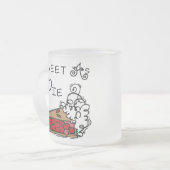 Bonbon als Torte Mattglastasse (Vorderseite Links)