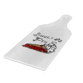 Bonbon als Torte Schneidebrett (Ecke)