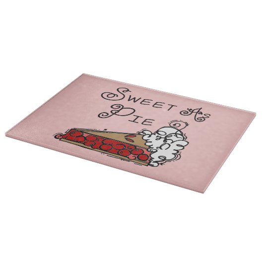 Bonbon als Torte Schneidebrett (Ecke)