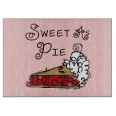 Bonbon als Torte Schneidebrett (Vorderseite)