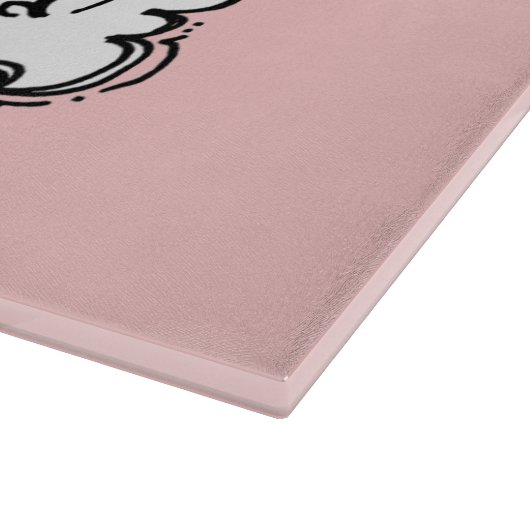 Bonbon als Torte Schneidebrett (Ecke)