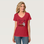 Bonbon als Torte T-Shirt (Vorderseite Vollansicht)